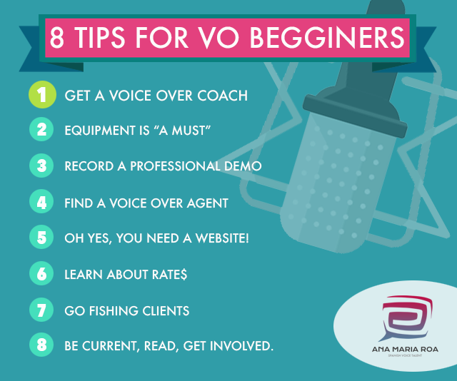 8 Tips To Become A Great Spanish Voice Over Talent